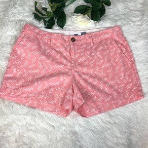 Old Navy Pink Chino Shorts: 3” Inseam- size 4